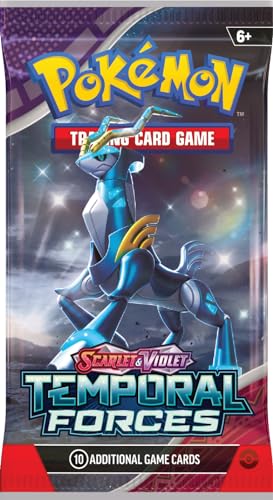 Pokemon TCG: Scarlet and Violet: Temporal Forces: Elite Trainer Box: Iron Leaves