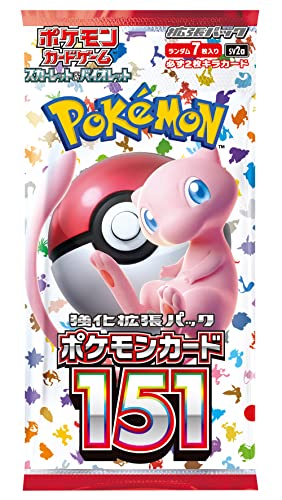 Pokemon Card Game Scarlet & Violet Enhanced Expansion Pack Pokemon Card 151 Box (Japanese)