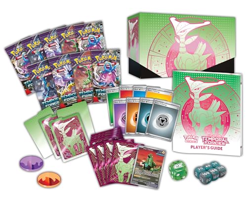 Pokemon TCG: Scarlet and Violet: Temporal Forces: Elite Trainer Box: Iron Leaves