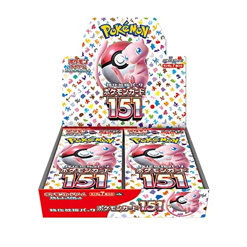 Pokemon Card Game Scarlet & Violet Enhanced Expansion Pack Pokemon Card 151 Box (Japanese)